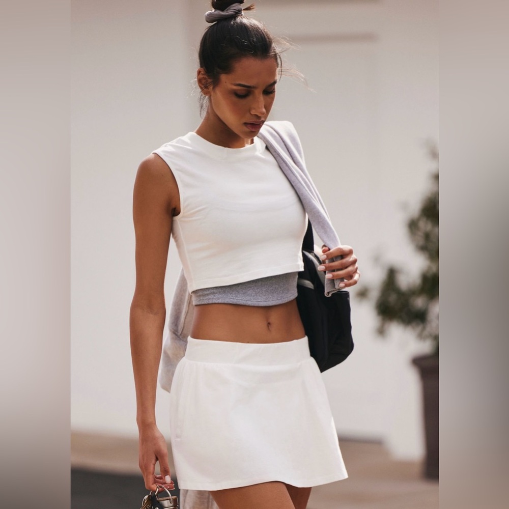 NWT Free People Hot Shot Skort Set Small